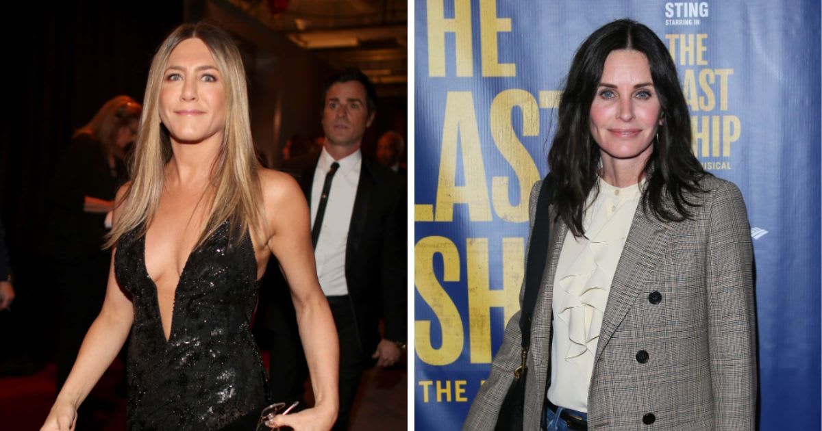 Jennifer Aniston and Courteney Cox have been friends for two decades (Getty Images)