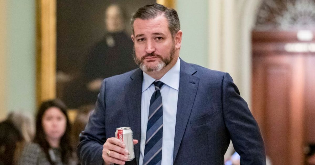Ted Cruz resists the anti-Israel protestors who show up at his house 'almost' every weekend (Getty Images)