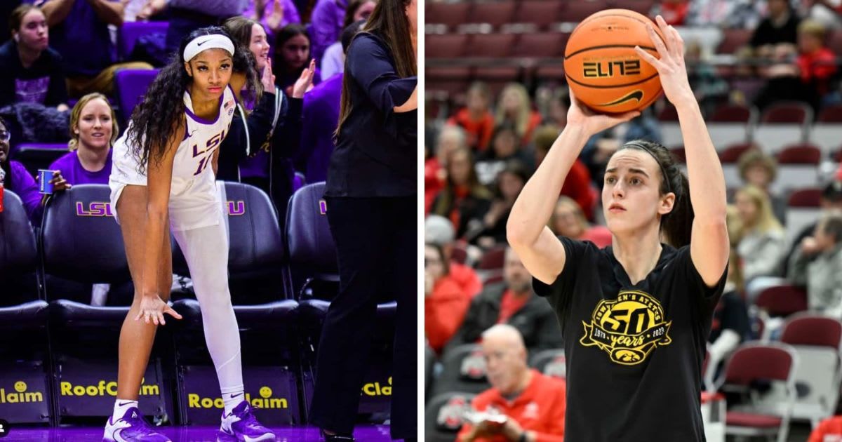 Angel Reese and Caitlin Clark (Getty Images and Instagram/@angelreese)