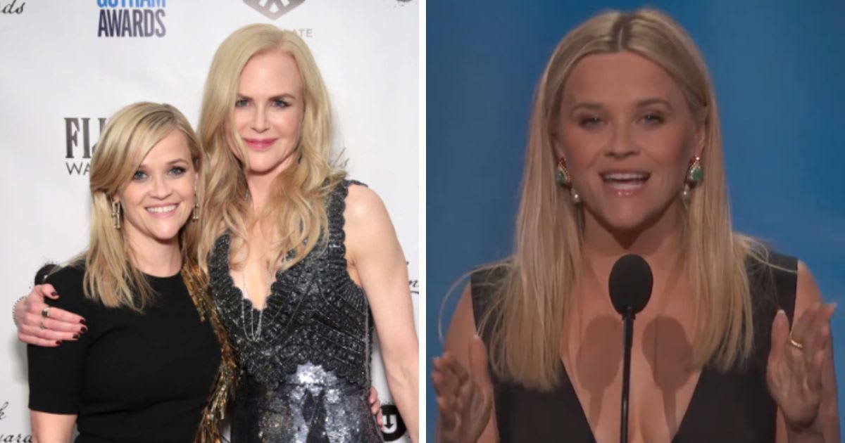 Reese Witherspoon honored Nicole Kidman with a hilarious impression (Getty Images, @tntdrama/X)