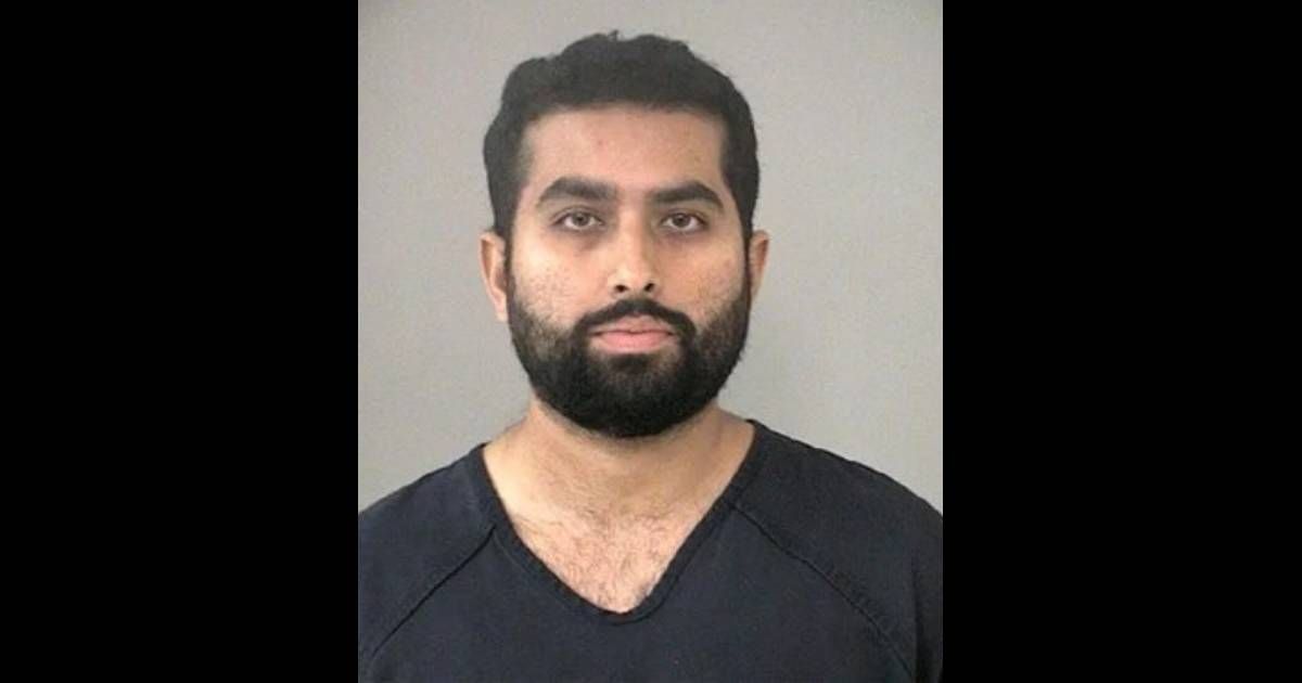 Taral Patel  arrested on charges of sending fake hate messages to himself on social media (Fort Bend County Sheriff's Office)