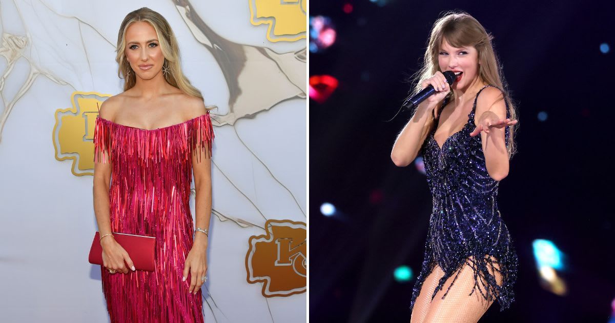 Brittany Mahomes reportedly attempted to copycat one of Taylor Swift's outfits from the Eras Tour (Fernando Leon/Getty Images, John Shearer/Getty Images for TAS Rights Management)