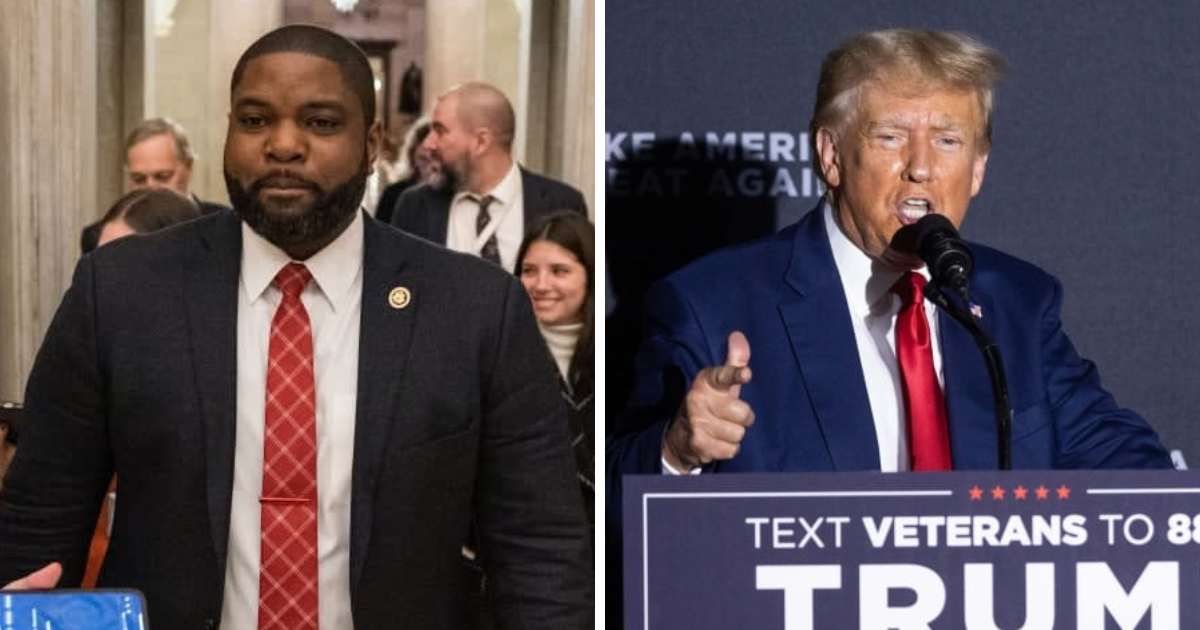 Rep Byron Donalds said he would take up Donald Trump's position as president if the situation arises 
(Kent Nishimura, Scott Eisen/Getty Images)