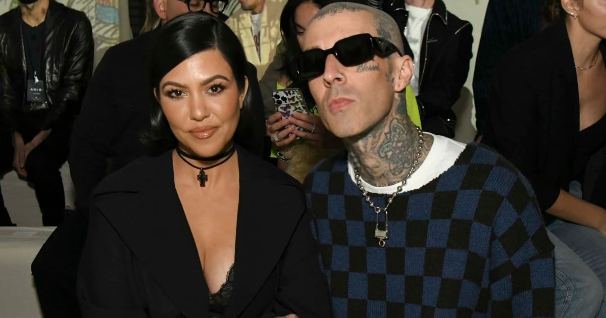 Kourtney Kardashian honors Travis Barker on father's day (Getty Images)