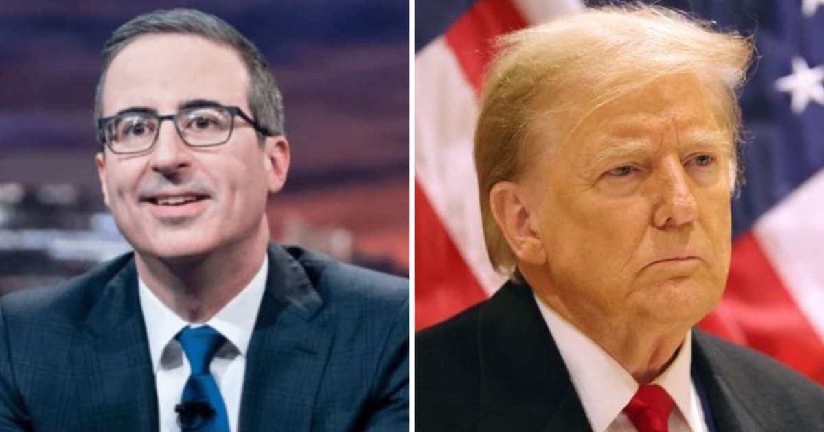 John Oliver used his social media platform to warn viewers about the potential dangers of a second Donald Trump term (Getty Images)