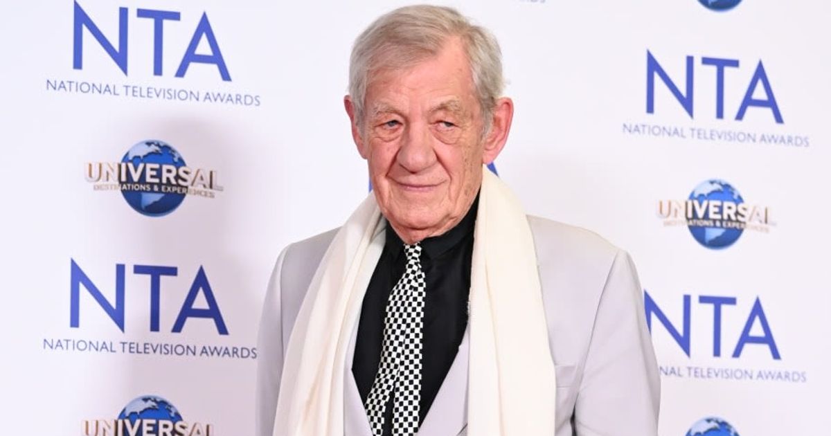 Sir Ian McKellen had a nasty fall off stage during a performance (Joe Maher/WireImage)