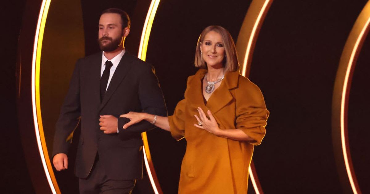 Celine Dion attended the premiere of her documentary with son Rene-Charles (Amy Sussman/Getty Images)