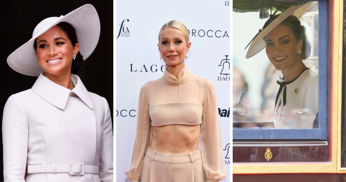 Gwyneth Paltrow is friends with Meghan Markle but still sent a message of support for Kate Middleton's (Getty Images)