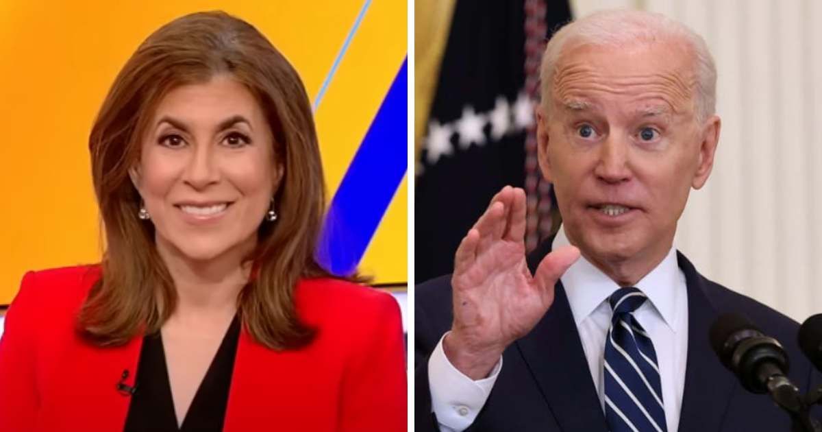Tammy Bruce criticizes Joe Biden's Hollywood fundraiser on the June 17, 2024 episode of 'Fox & Friends' (Screengrab/Fox News, Getty Images)