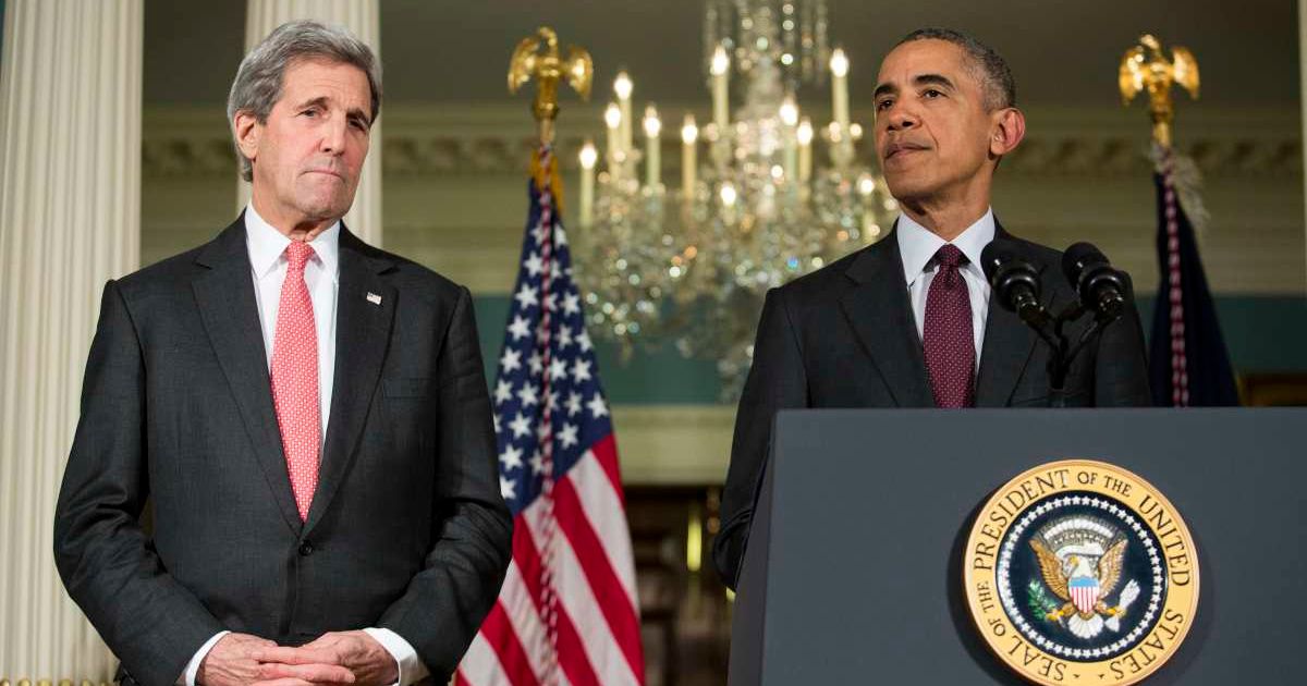 Former Secretary of State John Kerry allegedly used a pseudonymous government email address while serving as the nation’s top diplomat during the Obama administration (Getty Images)