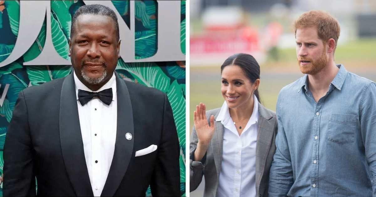 Wendell Pierce and Meghan Markle worked together in the legal drama series 'Suits' (@WendellPierce/X, Getty Images)