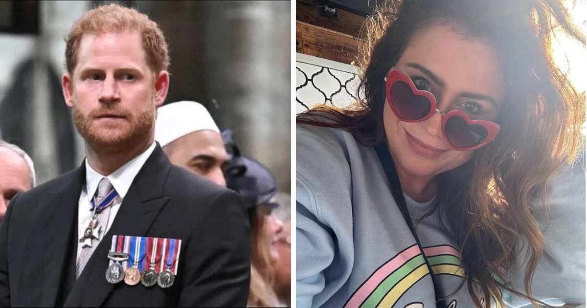 According to the host of the ‘To Di For Daily’ podcast Kinsey Schofield, the Duke of Sussex is seeking properties in the UK (Getty Images, @kinseyschofield/Instagram)