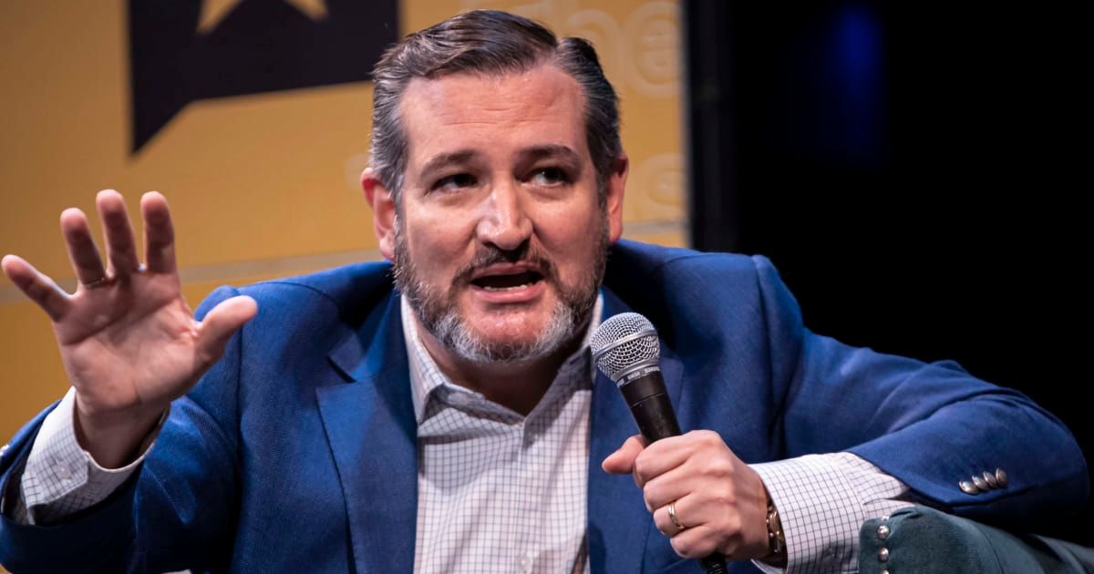 Ted Cruz's playbook had phone numbers and addresses of heavyweights whom he plans to meet to raise funds for his reelection bid (Getty Images)