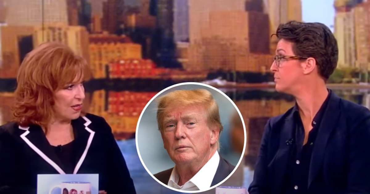 Joy Behar worries 'The View' and Rachel Maddow's MSNBC show will be taken off air by Trump, Internet says it would be a 'blessing'