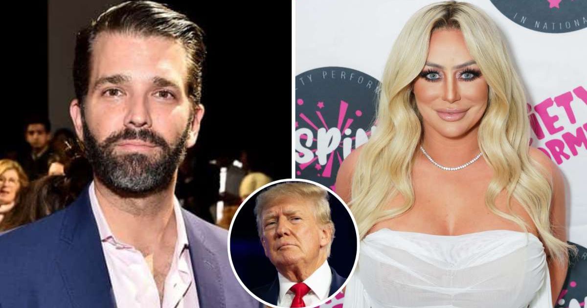 Donald Trump was furious over Donald Trump Jr and Aubrey O'Day's affair
(Getty Images)