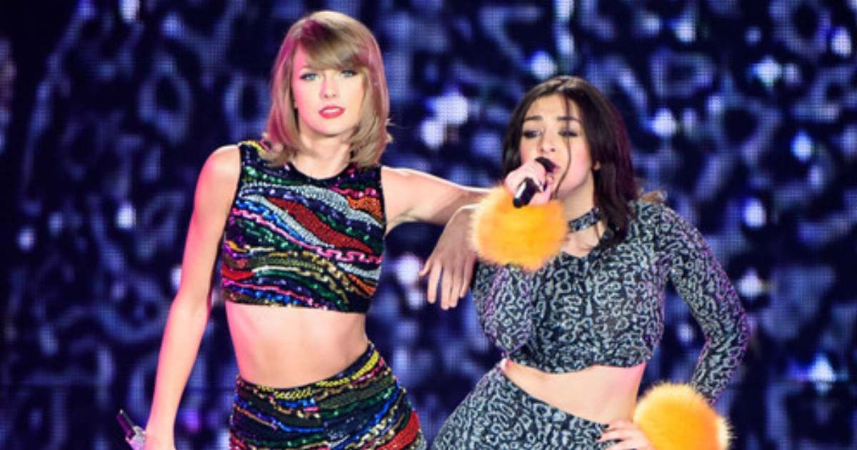 Taylor Swift and special guest Charli XCX perform onstage during The 1989 World Tour Live In Toronto - Night 2 at Rogers Center on October 3, 2015 in Toronto, Canada (Photo by George Pimentel/LP5/Getty Images 
