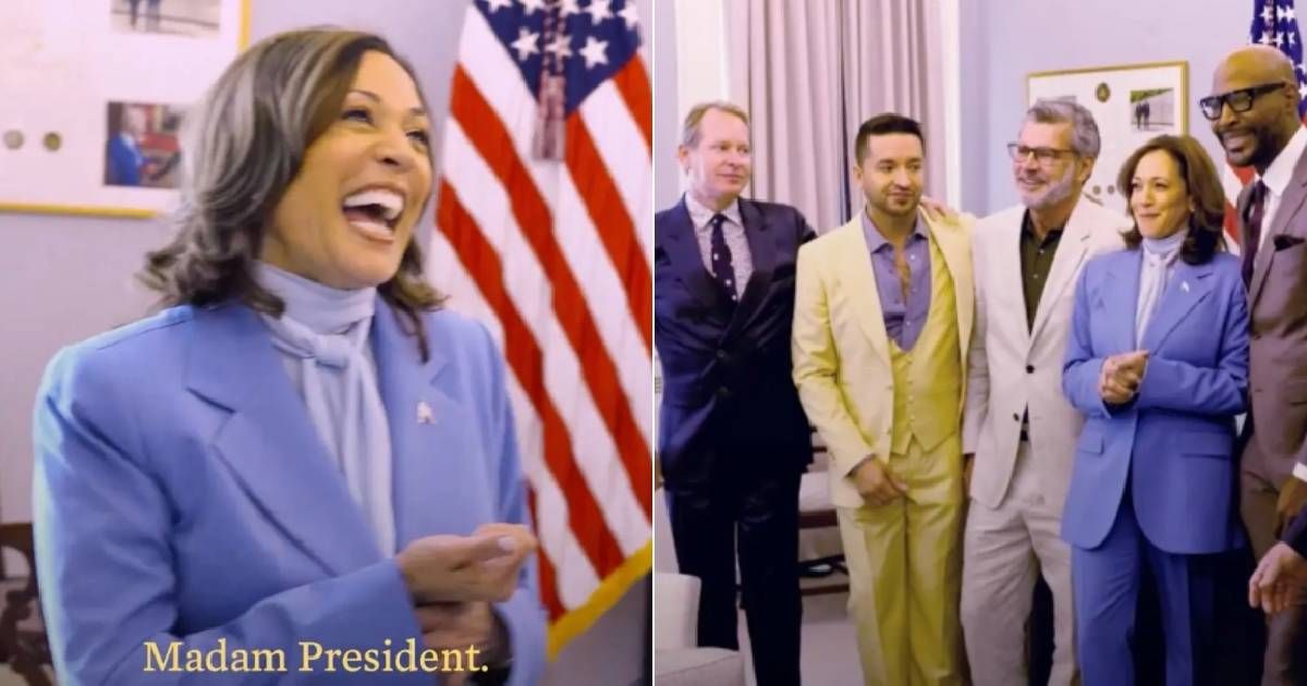 Kamala Harris met 'Queer Eye' cast at White House (@VP/ X)