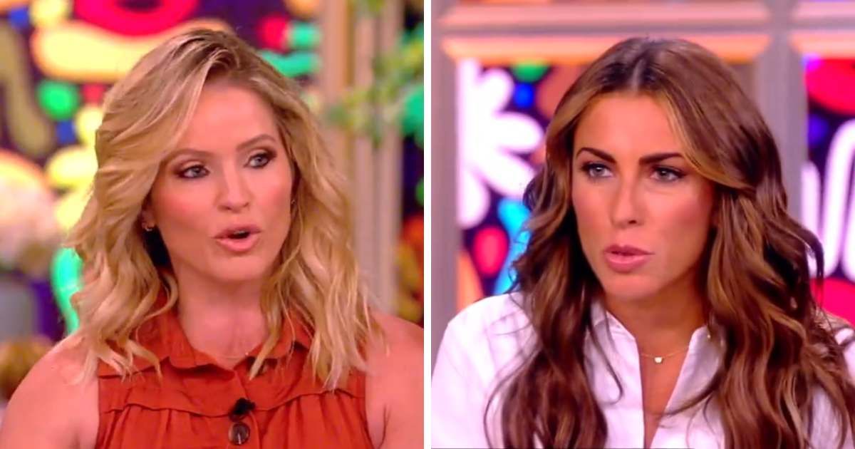 Sara Haines and Alyssa Farah Griffin discussed what the future holds for young politicians (Screengrab/The View/X)
