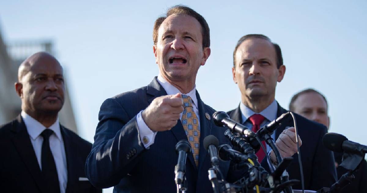 Jeff Landry welcomes lawsuits over his bill mandating display of Ten Commandments in schools (Getty Images)
