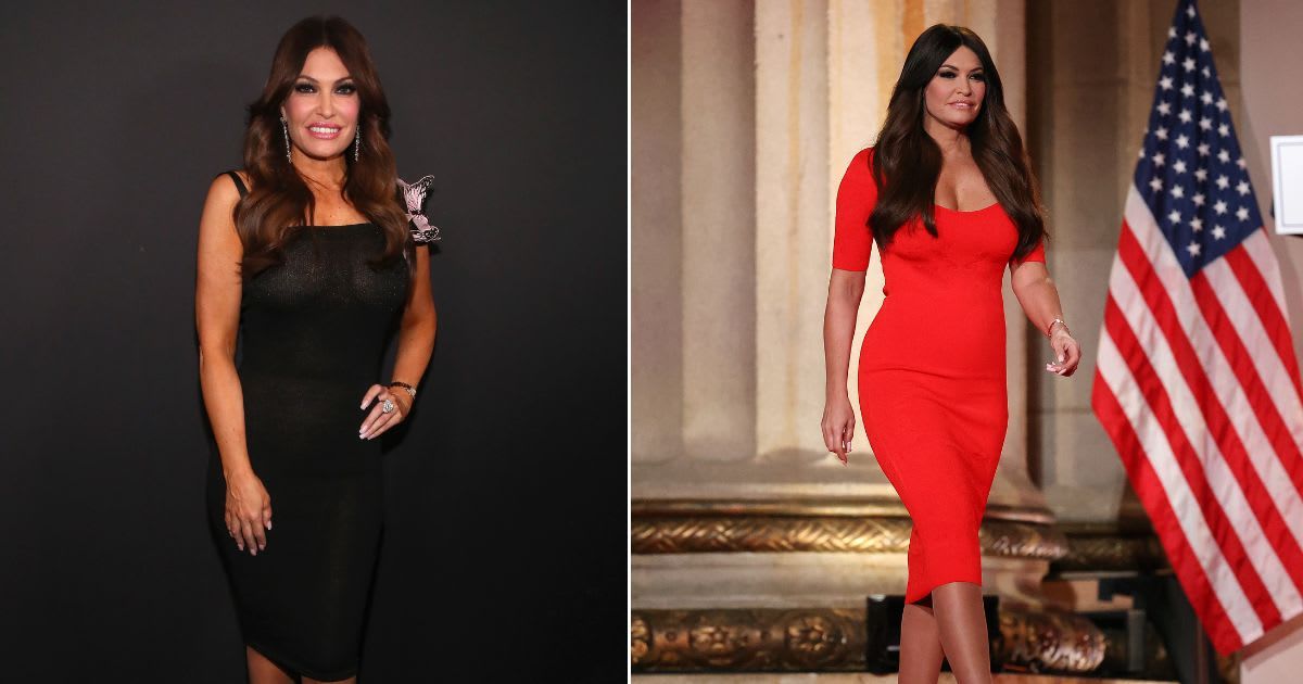 Kimberly Guilfoyle has raised eyebrows with her fashion choices (Photo by Astrid Stawiarz/Getty Images for NYFW: The Shows) (Photo by Chip Somodevilla/Getty Images)