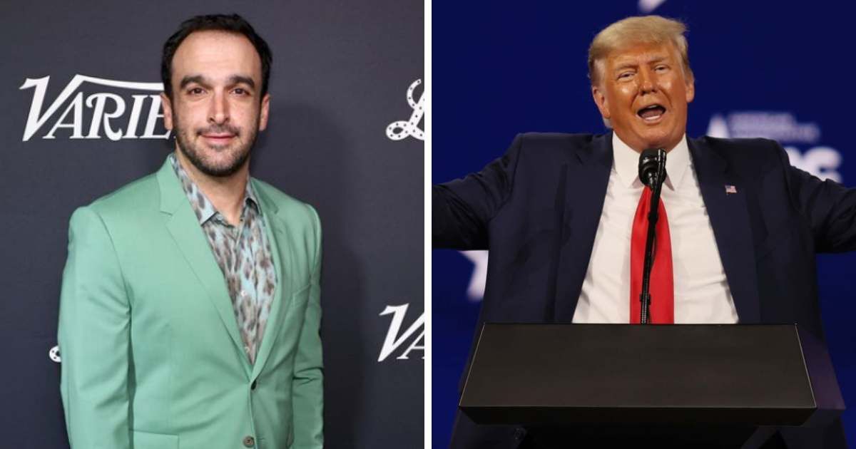 Author Ramin Setoodeh said Donald Trump seemingly thought he had 'foreign policy powers' after his presidency (@raminsetoodeh/Instagram, Getty Images)
