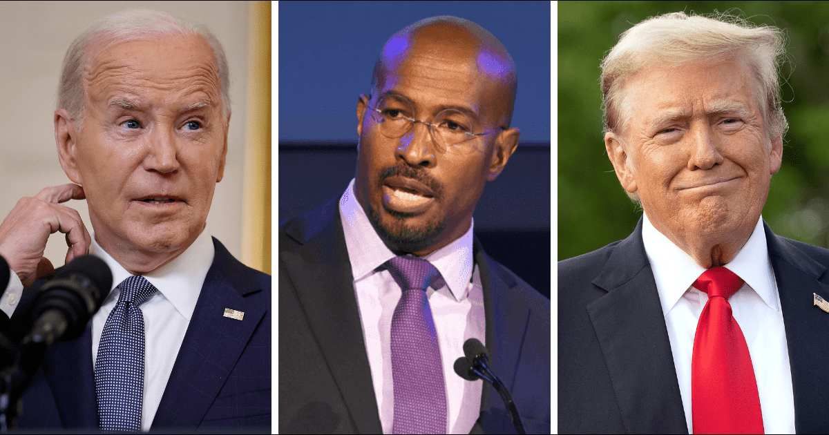 Van Jones opened up on the upcoming presidential debate between Joe Biden and Donald Trump (Getty Images)