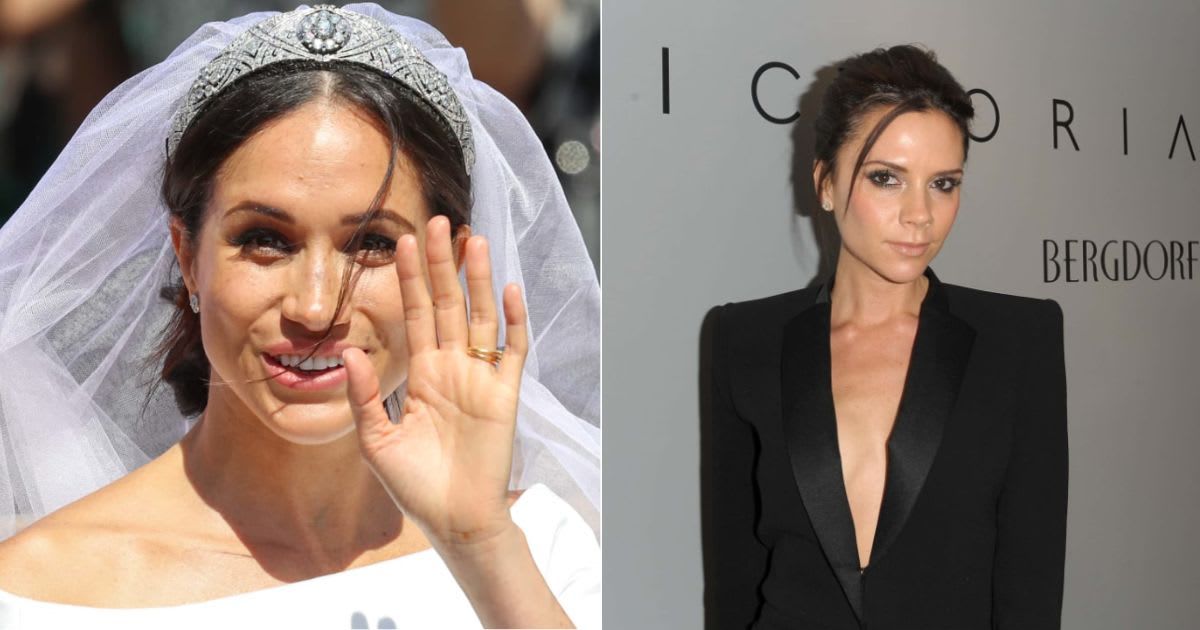 Markle and the Beckhams were once close friends, with Markle even staying at their Beverly Hills home during a visit to Los Angeles (Getty Images)