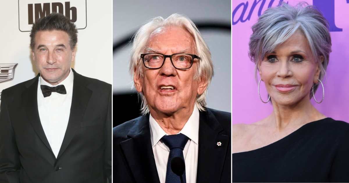 William Baldwin and Jane Fonda were among the stars who paid tribute to Donald Sutherland on his death (Getty Images)