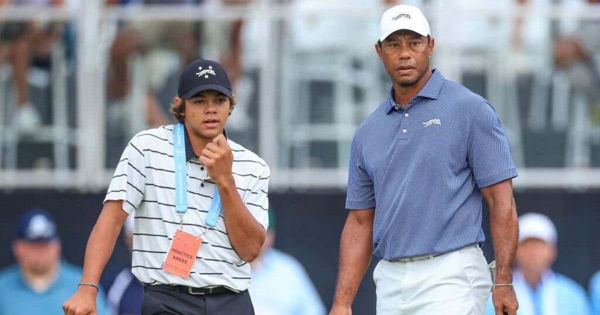 Tiger Woods' son Charlie will play at Oakland Hills (Getty Images)