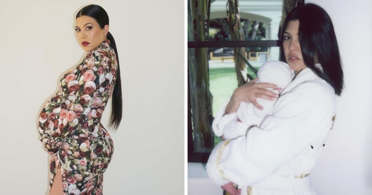 Kourtney Kardashian had an emergency fetal surgery because of son Rocky's 'super rare' lung condition (Instagram /@kourtneykardash)