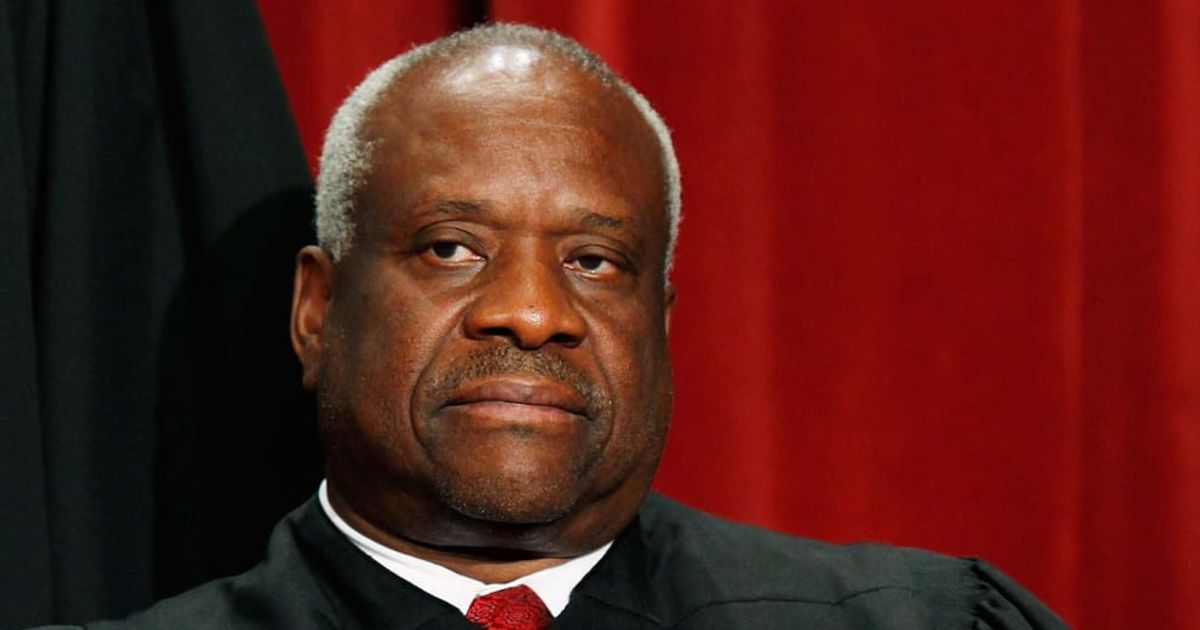 Supreme Court Associate Justice Clarence Thomas disagreed during a ruling banning domestic abusers to posssess a firearm (Getty Images)
