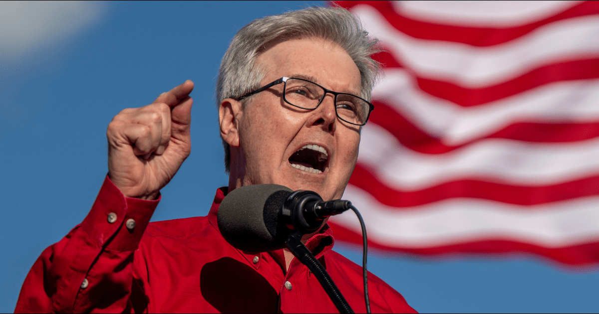 Texas Lieutenant Governor Dan Patrick said the Ten Commandments bill would be beneficial for America's heritage preservation (Getty Images)