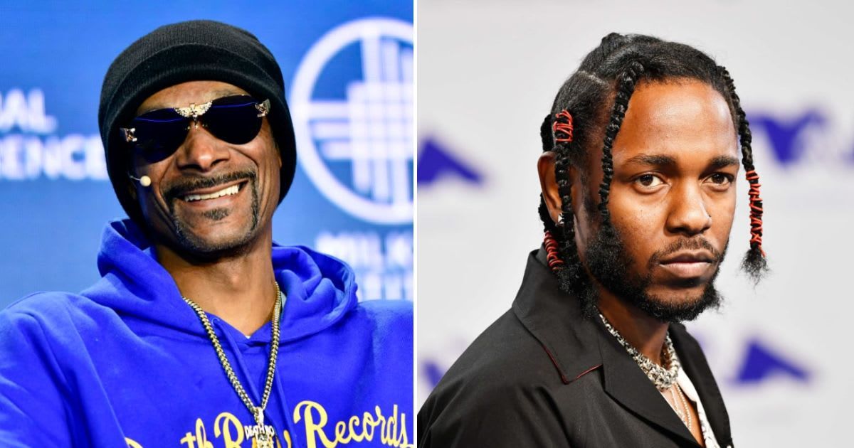 Snoop Dogg hailed Kendrick Lamar after the success of his Pop Out concert (Getty Images)