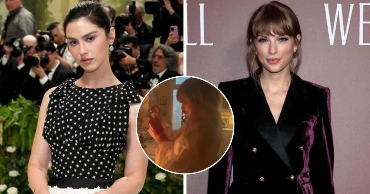  Gracie Abrams and Taylor Swift worked together to put out a small countertop fire at the latter's NYC apartment (Getty Images, @gracieabrams/Instagram)