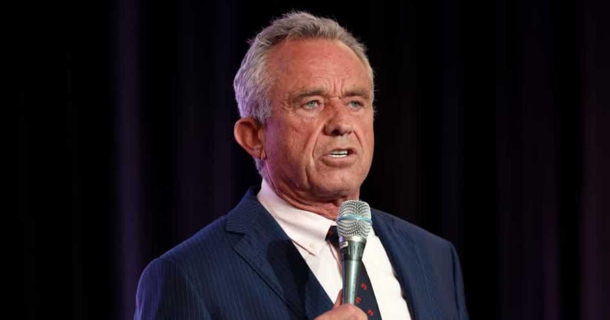 Robert F Kennedy Jr was accused of violating independent candidacy criteria in a lawsuit filed against his White House run in Nevada (Kevin Dietsch/Getty Images)