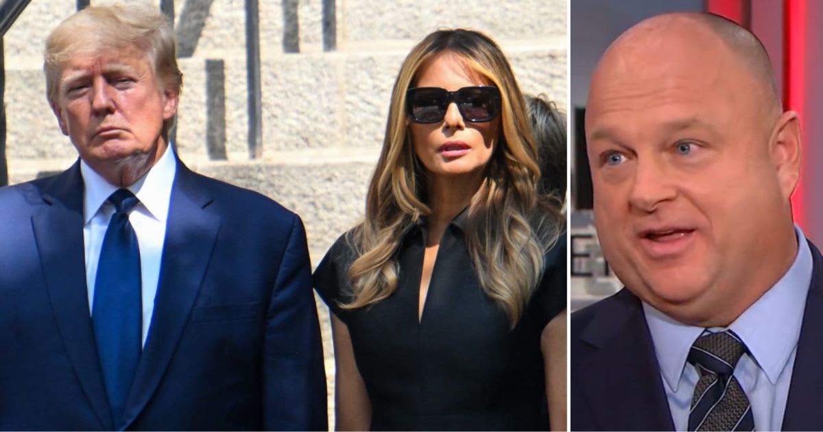 A former adviser to Donald Trump suggested that Melania Trump might significantly influence his choice of running mate for the 2024 election (Getty Images, CNN/YouTube)
