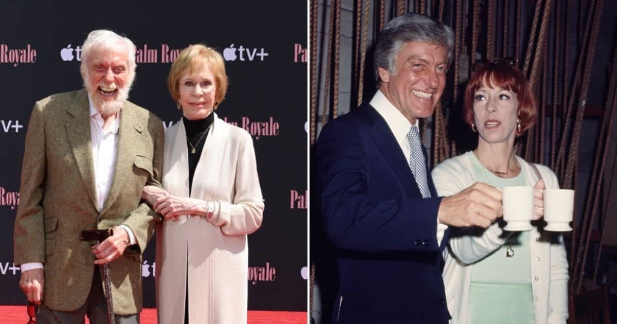 Caroll Burnett and Dick Van Dyke are friendship goals as they have warm reunion at her handprint ceremony