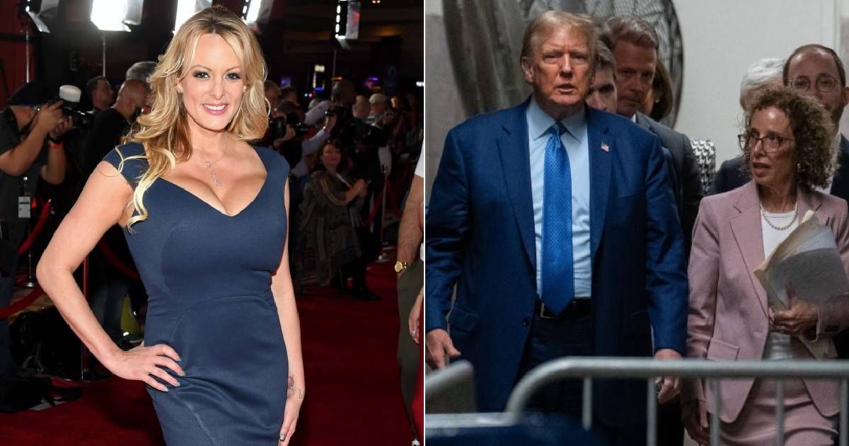 Stormy Daniels mocked Donald Trump during her stand-up comedy performance (Getty Images)