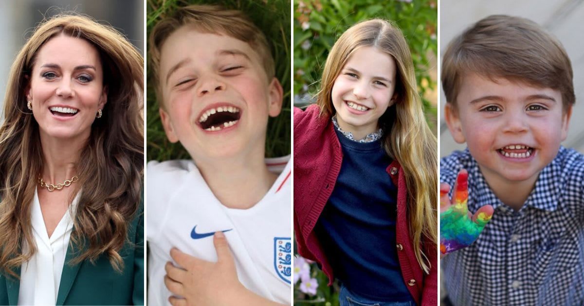 Kate Middleton is known for photographing her children, George, Charlotte, and Louis (Getty Images, Instagram)