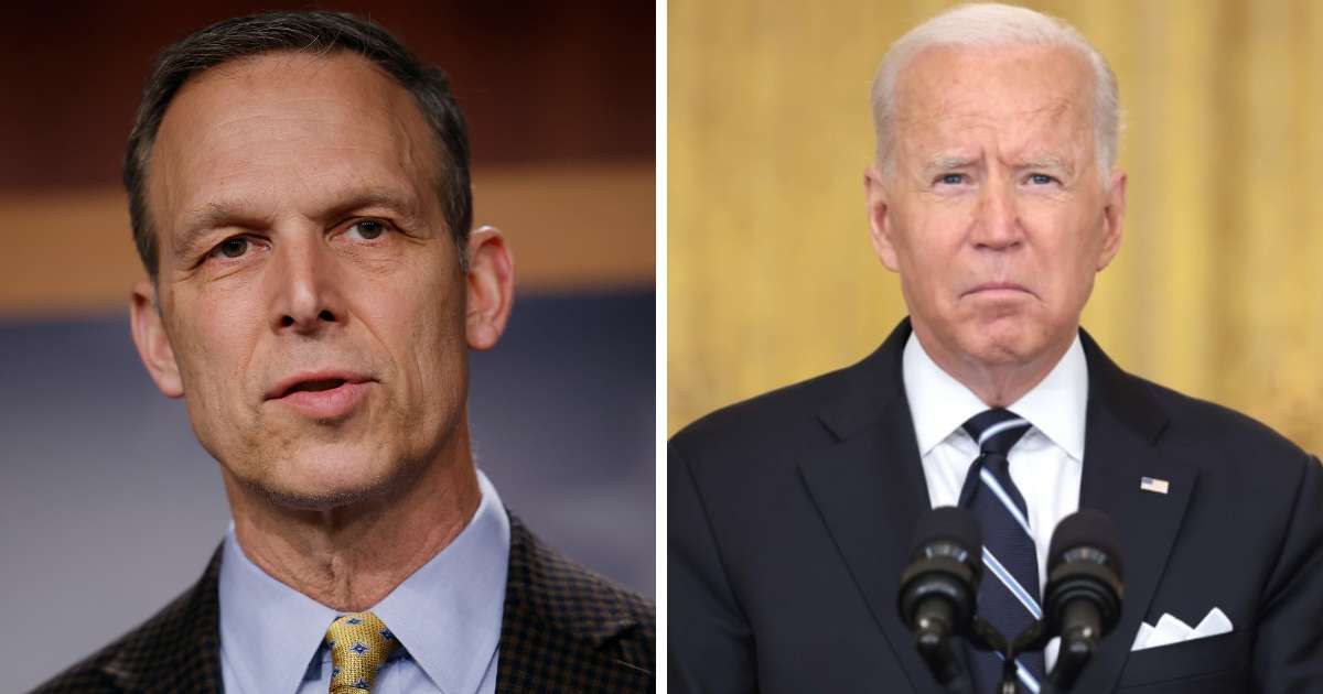 Scott Perry elaborated that many Democrats 'want to just vote Democrat' but don't want to vote for Joe Biden (Getty Images)