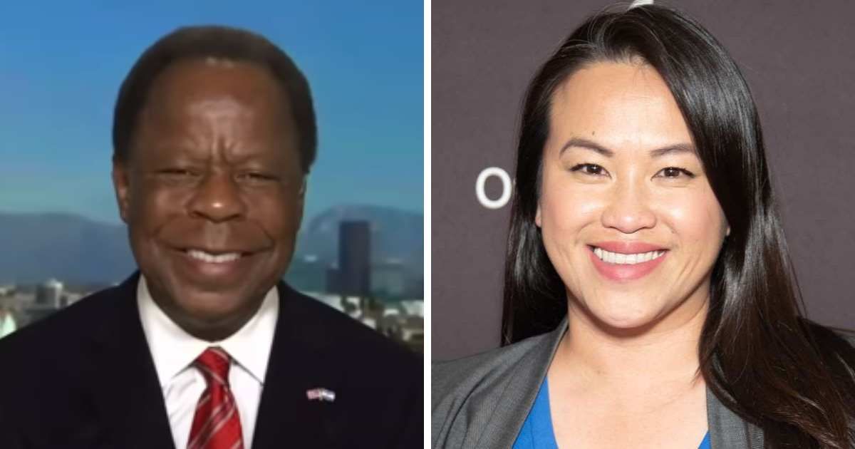 Leo Terrell shares his take on Oakland Mayor Sheng Thao's political troubles on the June 22 episode of 'Fox & Friends' (Screengrab/Fox News, Miikka Skaffari/Getty Images)