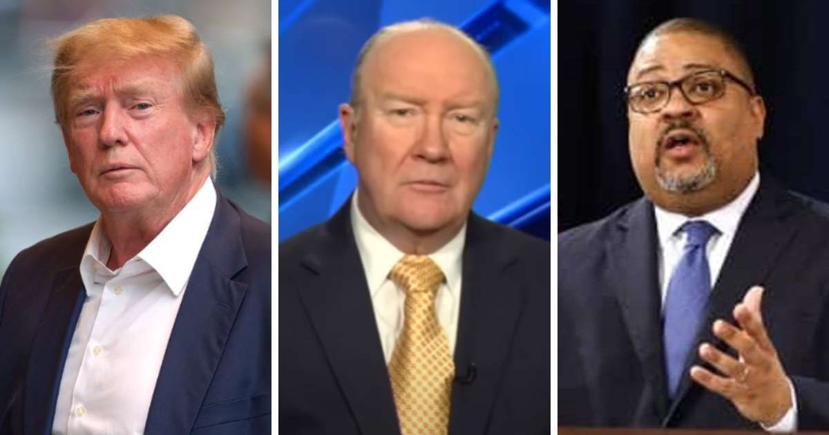 Andrew McCarthy gave his take on Alvin Bragg's request to extend the gag order on Donald Trump (Getty Images, screengrab/Fox News)
