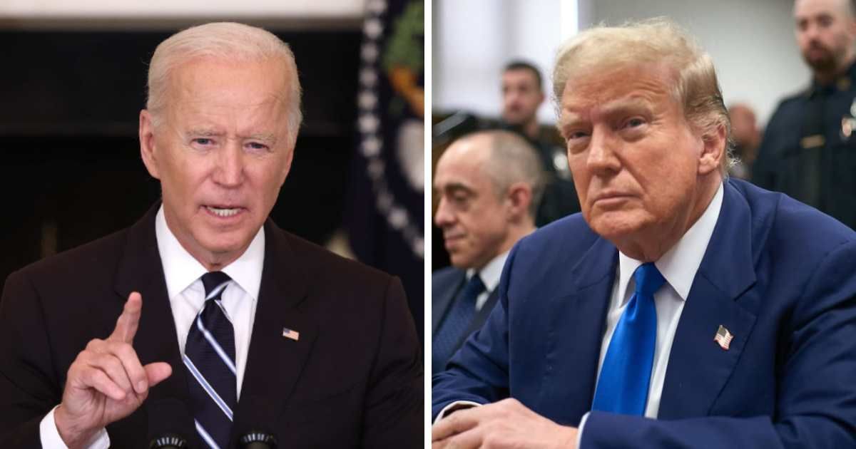 A DHS advisory board formed under Joe Biden implied that Donald Trump's supporters have attacked the government and its institutions over the last six years (Getty Images)