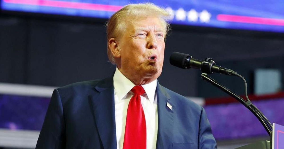 Donald Trump expressed excitement about the upcoming presidential debate (Anna Moneymaker/Getty Images)