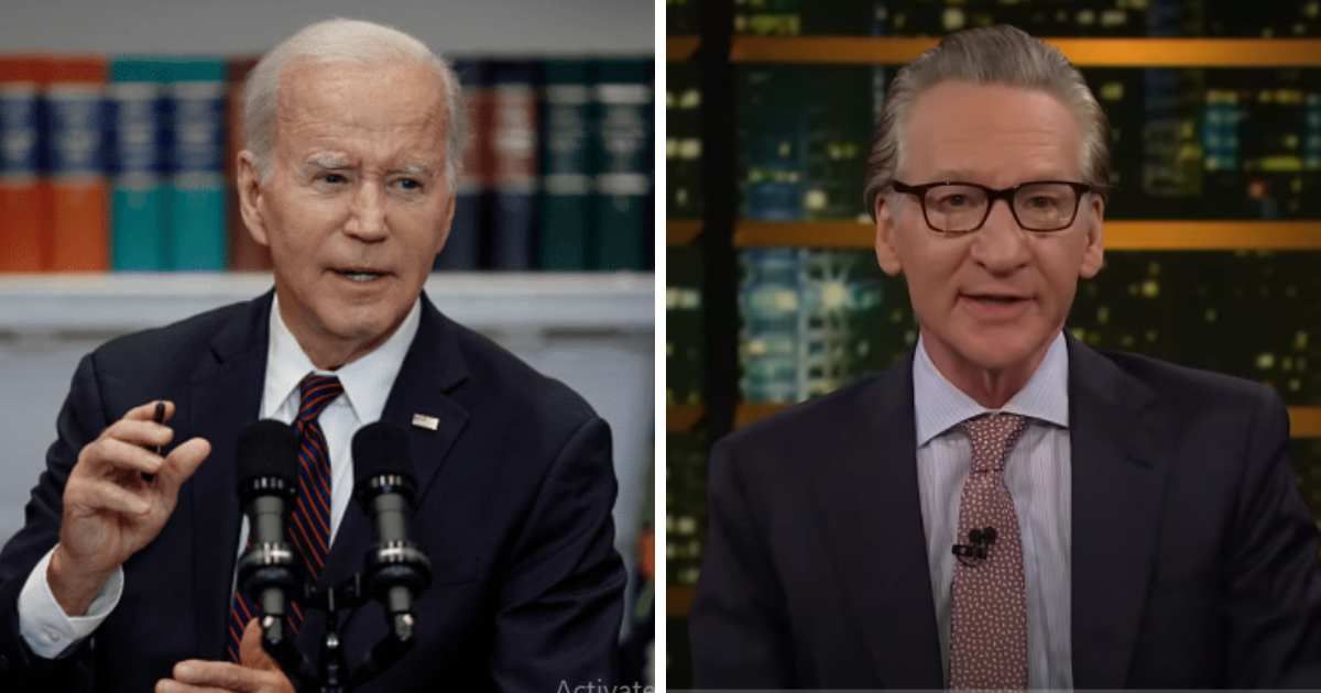 Bill Maher said Joe Biden is failing to connect to people (Getty Images, Screengrab/HBO)