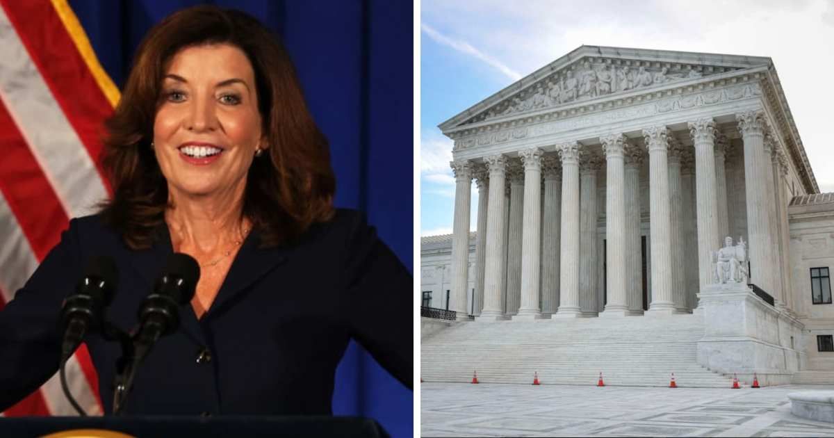 Hochul criticized the Supreme Court’s compliance to what she views as outdated interpretations of the Second Amendment (Getty Images)