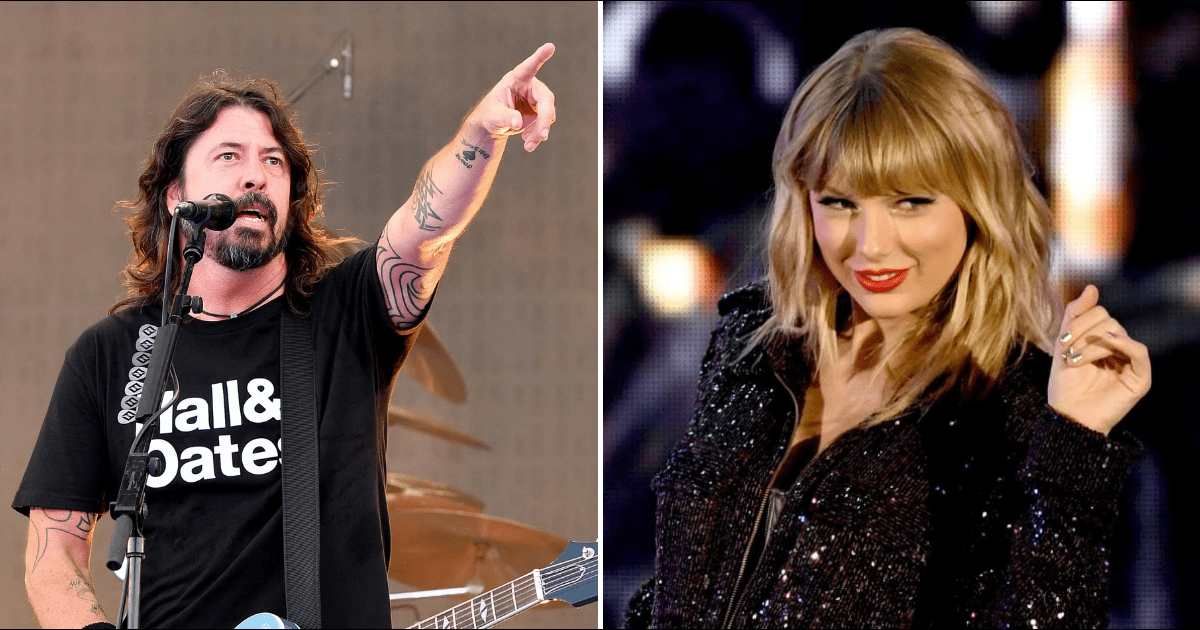 Taylor Swift clapped back at Dave Grohl after he shaded her (Getty Images)