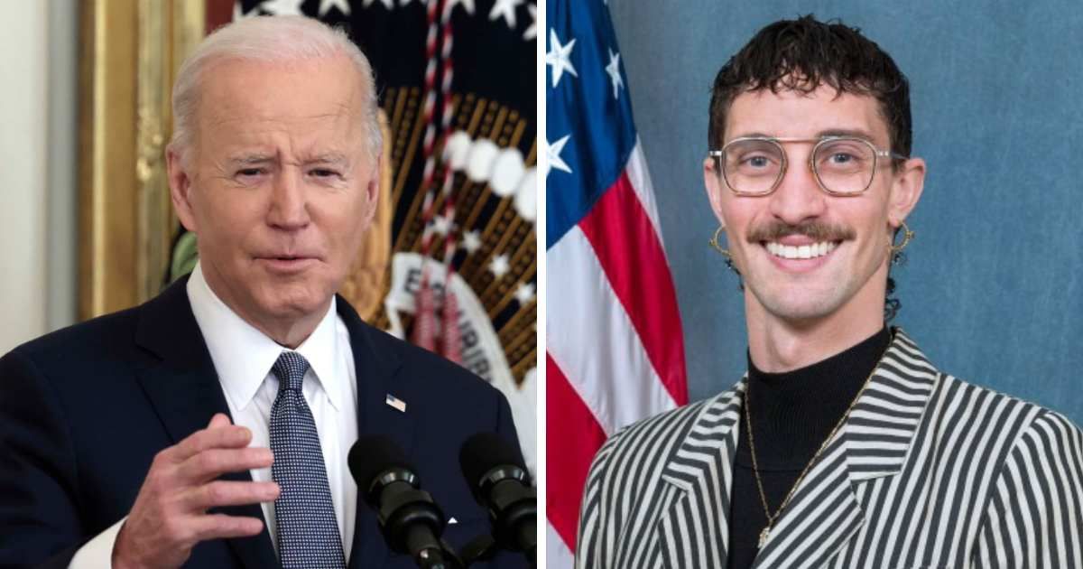 The White House recently promoted Tyler Cherry to a senior communication position under the Joe Biden administration (Getty Images, Tyler Cherry/LinkedIn)