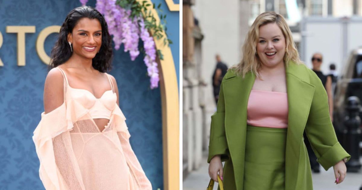 'Bridgerton' star Simone Ashley stood up for her co-star Nicola Coughlan, calling her an 'inspiration' (Neil Mockford/GC Images, Karwai Tang/Getty Images)