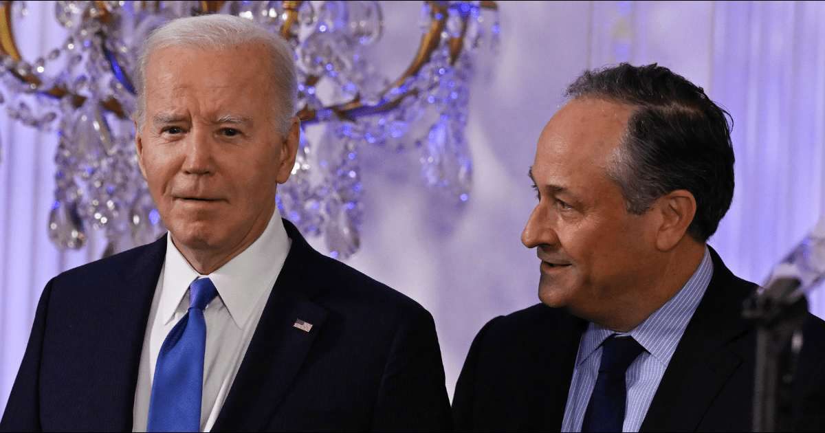 Second gentleman Doug Emhoff said President Joe Biden's reelection is necessary for the world (Getty Images)